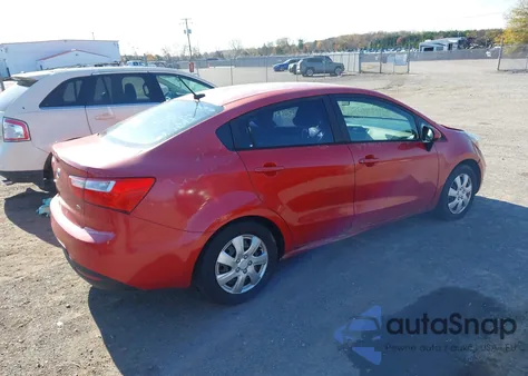 2012 Kia Rio Lx from USA, damaged, VIN KNADM4A32C6041931